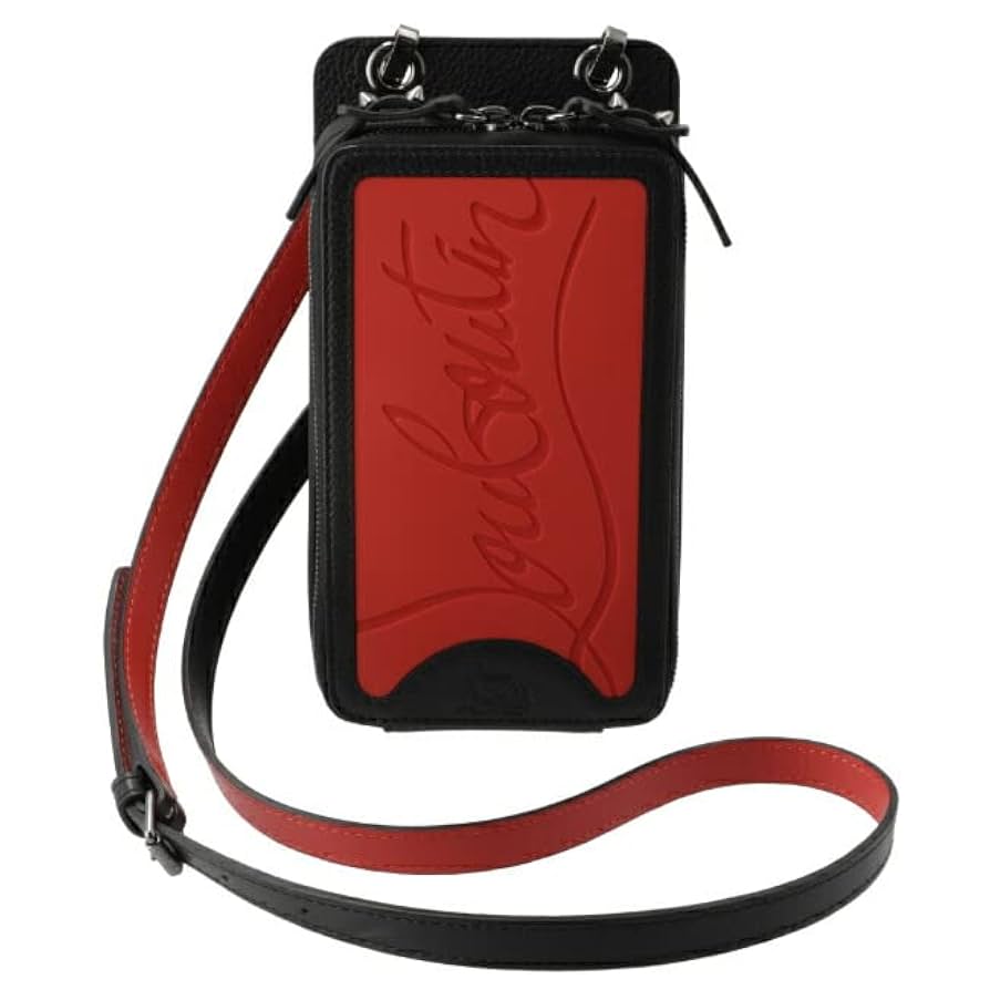 Amazon.co.jp: CHRISTIAN LOUBOUTIN Men's Pouch LOUBI Phone